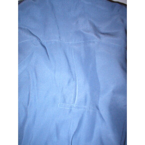 New NWT Womens Italy XS Designer Silk Blouse Top Gray Purple Golden Goose Bow - Picture 11 of 11